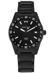 Jacques Lemans Herrenuhr Liverpool Special Edition HighTech Ceramic schwarz / IP-black