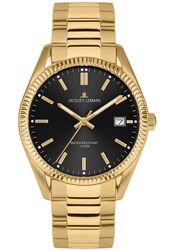 Jacques Lemans Herrenuhr Derby Jubiläumsmodell 50 Jahre JACQUES LEMANS / IP-gold