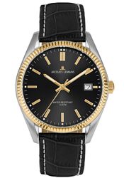 Jacques Lemans Herrenuhr Derby Jubiläumsmodell 50 Jahre JACQUES LEMANS / IP-gold