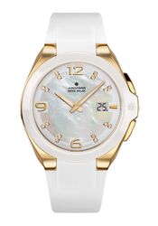 Junghans Spektrum Damen Perlmutt weiß