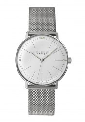 Junghans max bill Handaufzug Silber