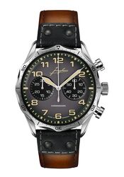 Junghans Pilot Chronoscope Braun