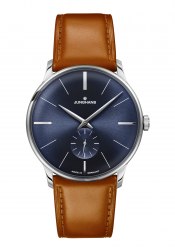 Junghans Meister Classic Handaufzug Herrenuhr Blau