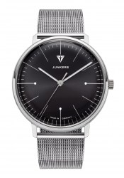 Junkers Bauhaus Herrenuhr 40mm Schwarz