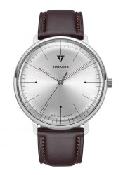 Junkers Bauhaus Herrenuhr 40mm Silber