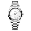 Conquest Quarz 38mm weiß sandgestrahlt