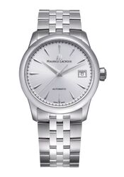 Maurice Lacroix 1975 Automatik Date 36mm Silber