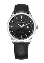 Maurice Lacroix 1975 Automatik Date 40mm Schwarz Leder
