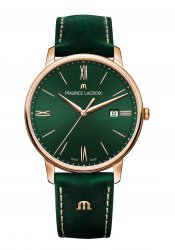 Maurice Lacroix Eliros Datum Herrenuhr Grün
