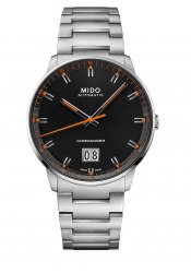 Mido Commander Big Date Herrenuhr Schwarz