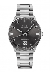 Mido Commander II Big Date Herrenuhr Anthrazit
