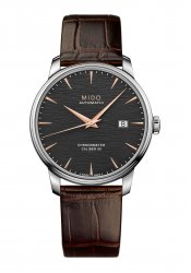 Mido Baroncelli III Chronometer Herrenuhr Anthrazit