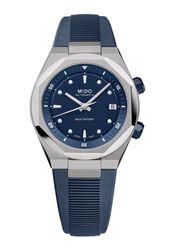 Mido Multifort 8 Two Crowns Blau