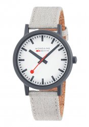 Mondaine SBB Essence Grey Armbanduhr Weiß