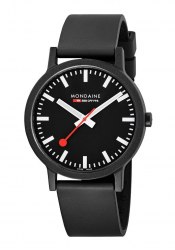 Mondaine SBB Essence Armbanduhr Schwarz