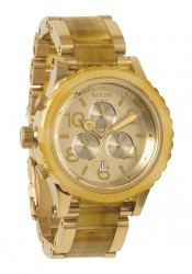 Nixon The 42-20 Chrono Champagne Gold / Amber