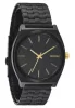 The Time Teller Matte Black/Gold Herrenuhr