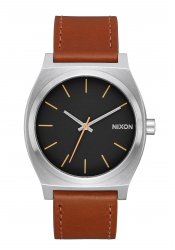 Nixon The Time Teller Silver / Black / Brown