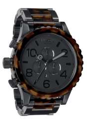 Nixon The 51-30 Chrono Matte Black / Dark Tortoise Herrenchronograph