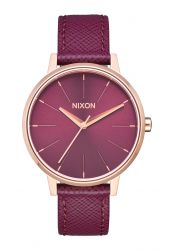 Nixon The Kensington Leather Rose Gold / Bordeaux