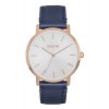 The Porter 35 Leather Rose Gold  / Navy / White