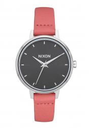 Nixon The Medium Kensington Leather Silver / Black / Red