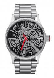 Nixon Rolling Stones Sentry Silver/Black