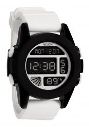 Nixon The Unit White Black digitaler Herrenchronograph