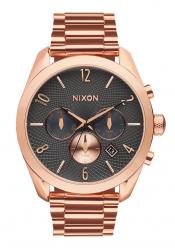 Nixon The Bullet Chrono All Rose Gold Gunmetal