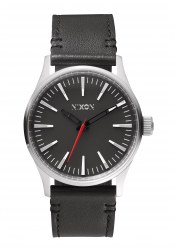 Nixon The Sentry 38 Leather Black