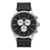 The Sentry Chrono Leather Black