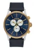 The Sentry Chrono Leather Gold / Blue Sunray Herrenchronograph