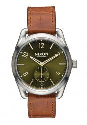 Nixon The C39 Leather Saddle Gator Damenuhr
