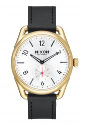 Nixon The C39 Leather Gold / Black / White