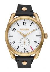 Nixon The C39 Leather Amuse Light Gold / Black
