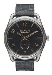 Nixon The C45 Leather Gray Gator