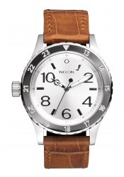 Nixon The 38-20 Leather Saddle Gator