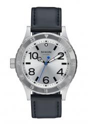 Nixon The 38-20 Leather Silver / Black / Blue