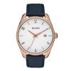 The Bullet Leather Rose Gold / Navy