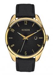Nixon The Bullet Leather Gold / Black