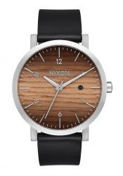 Nixon The Rollo Wood / Silver