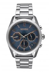 Nixon The Bullet Chrono 36 Navy / Rose Gold