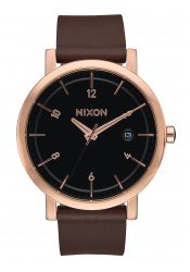 Nixon The Rollo 38 Rose Gold / Black