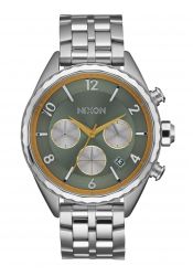 Nixon The Minx Chrono Silver / Sage / Gold