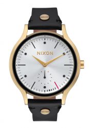 Nixon The Sala Leather Amuse Light Gold / Black