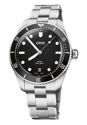 Oris New Divers Date Schwarz 39mm Set