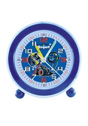 Scout Wecker Nightlight Blau geräuschlos