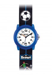Scout Kinderuhr Fussball Blau