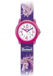 Scout Kinderuhr Crystal Einhorn