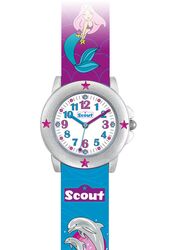 Scout Kinderuhr Wasserwelt Rosa / Pink